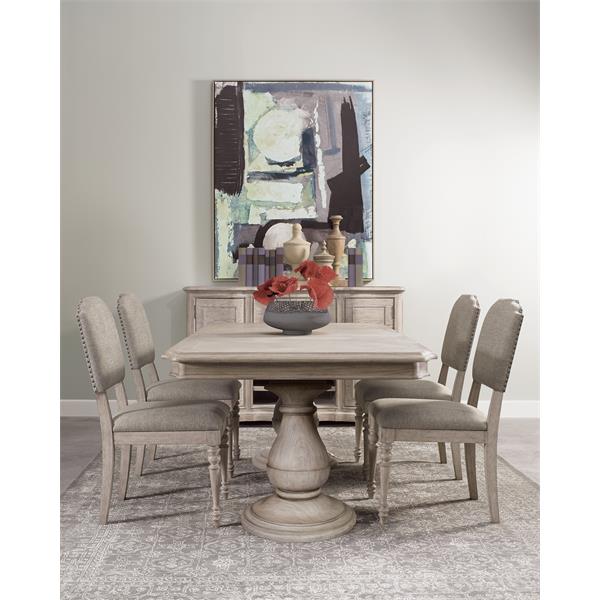 Creekmore Dining Table  Pedestal Dining Room Tables in Riverside Furniture